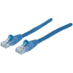 Intellinet 20m Cat6 cavo di rete Blu U/UTP UTP (Network Patch Cable Cat6 20m Blue CCA U/UTP PVC RJ45 Gold Plated Contact