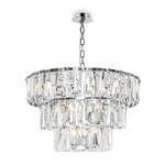 Maytoni Lampadario Contemporaneo Puntes Metallo Cromo 18 Luci