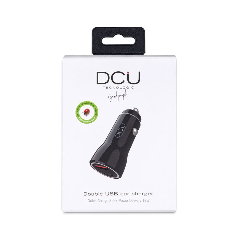 DCU-Advance-Tecnologic-36100315-Caricabatterie-per-dispositivi-mobili-Universale-Nero-USB-Auto