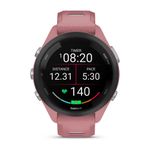 GARMIN-Forerunner-265S-rosa-chiaro-cinturino-in-silicone-rosa-chiaro-grigio-SCALDACOLLO-010-02810-15