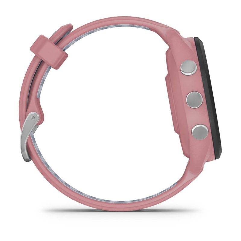 GARMIN-Forerunner-265S-rosa-chiaro-cinturino-in-silicone-rosa-chiaro-grigio-SCALDACOLLO-010-02810-15