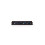 Hub-interfaccia-Nedis-UHUBU3420BK-USB-3.2-Gen-1--3.1-Gen-1--Micro-B-Nero