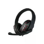 Adj CF788 Auricolare Cablato A Padiglione Gaming USB tipo A Nero, Rosso