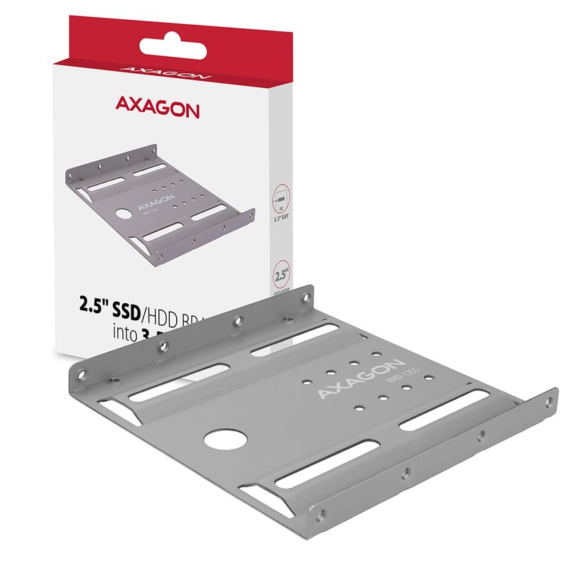 AXAGON-RHD-125B-telaio-di-supporto-per-1x-slot-da-25--in-35----grigio--RHD-125S-