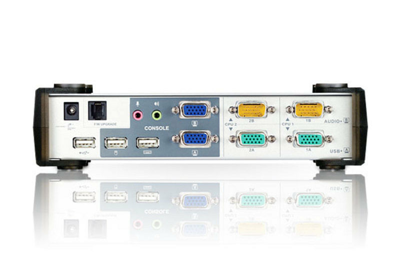 ATEN-2-port-USB-KVMP-Dual-VGA---2.1-Audio