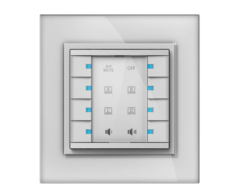 Vivolink-VLCP8B-interruttore-Bianco--Control-Panel-8-Button---.---Warranty-36M-