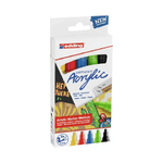 Edding 5300 acrylic marker fine marcatore permanente Nero, Blu, Verde, Rosso, Giallo 5 pz