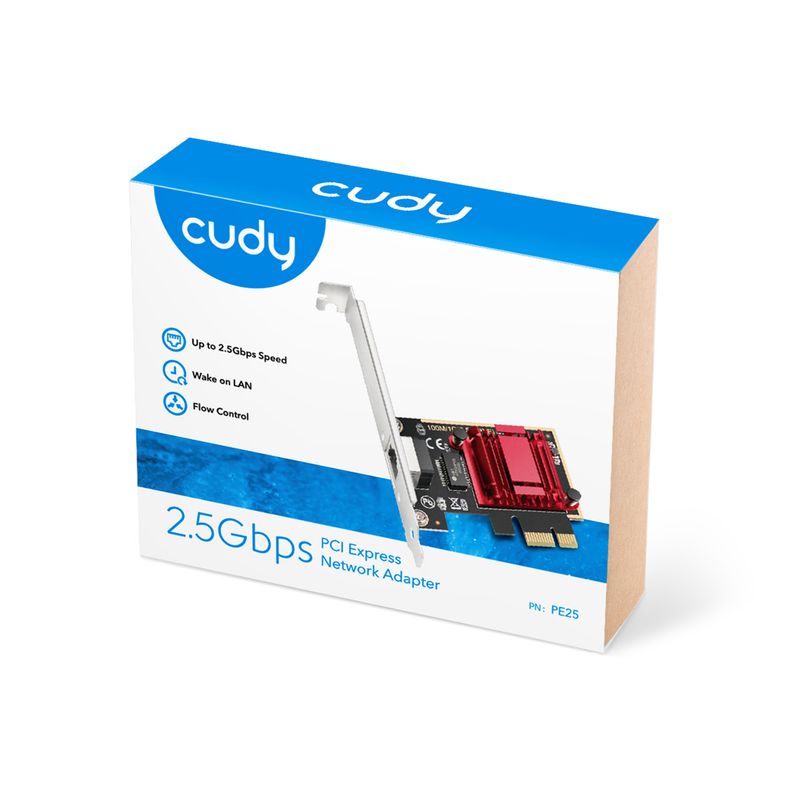 Cudy-PE25-scheda-di-rete-e-adattatore-Interno-Ethernet