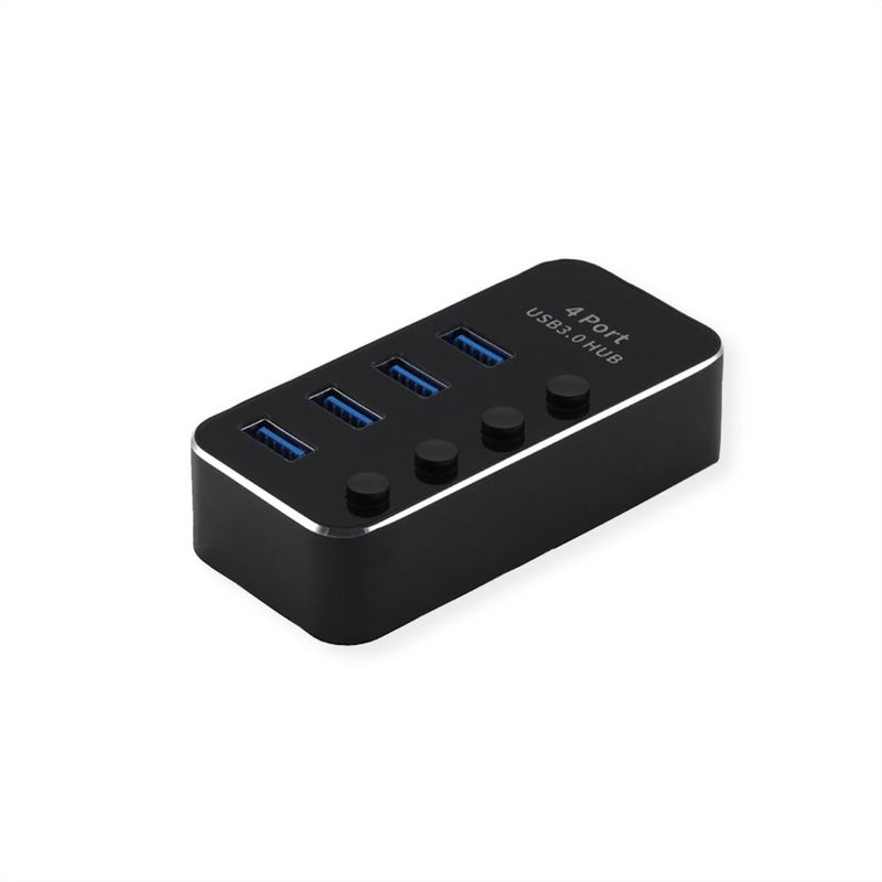 ROLINE-USB3.2-Gen1-Hub-4x-A-Ports-einzeln-schaltbar--14.02.5056-