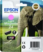 ORIGINALE-Epson-Cartuccia-d-inchiostro-magenta--chiaro--C13T24264012-24-360-pagine-51ml