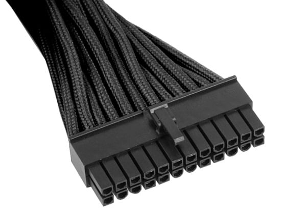 Silverstone-24pin--24pin-0.3m-03-m--Silverstone-24-pin-ATX-30cm-Extension---Black-