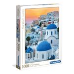 Clementoni Santorini Puzzle 1000 pz Città