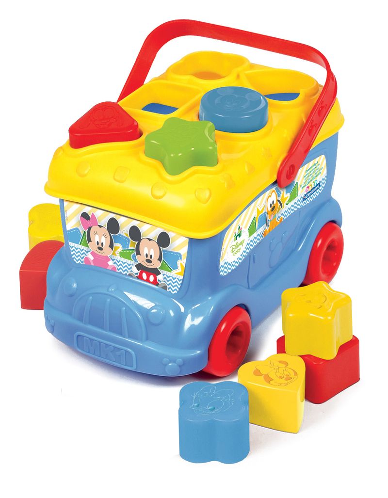 Baby-Clementoni-disney-Bus-inserimento-forme-di-Topolino