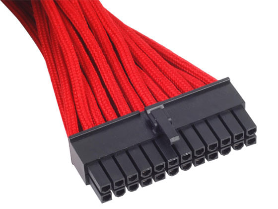 Silverstone-24pin--24pin-0.3m-03-m--Silverstone-24-pin-ATX-30cm-Extension---Red-