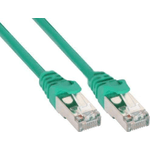 InLine Cavo patch Lan, SF/UTP, Cat.5e, verde, 15m