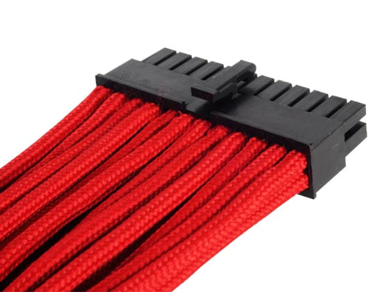 Silverstone-24pin--24pin-0.3m-03-m--Silverstone-24-pin-ATX-30cm-Extension---Red-