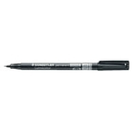 Staedtler Pennarello CD STAEDTLER Lumocolor Penna per CD/DVD nera 10 pezzi 04 mm nera