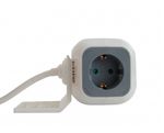 Multipresa-3GO-4-Prese---2xUSB---Forma-Cubo---2.1A---Colore-Bianco