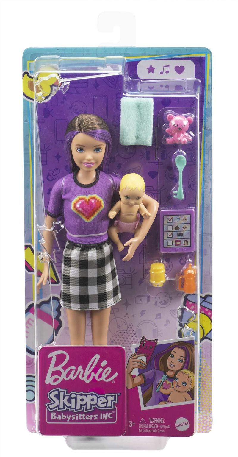 BARBIE-SKIPPER-BABY-SITTER