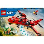 Lego 60413 LEGO CITY AEREO SOCCORSO FUOCO