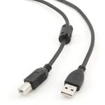 Cablexpert Cavo CableXpert da USB A a USB B con nucleo in ferrite 45 metri CCF-USB2-AMBM-15