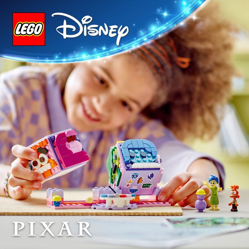 LEGO-Disney-43248-Mood-Cube-di-Inside-Out-2-dal-Film-d-Animazione-Pixar-Giochi-per-Bambini-9--Anni-Antistress-da-Costruire