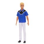 Mattel KEN FASHION CAMICIA BLU DA CAWBOY