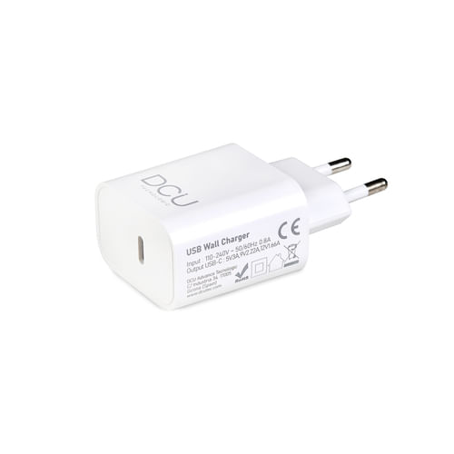 DCU-Advance-Tecnologic-37300720-Caricabatterie-per-dispositivi-mobili-Universale-Bianco-USB-Auto