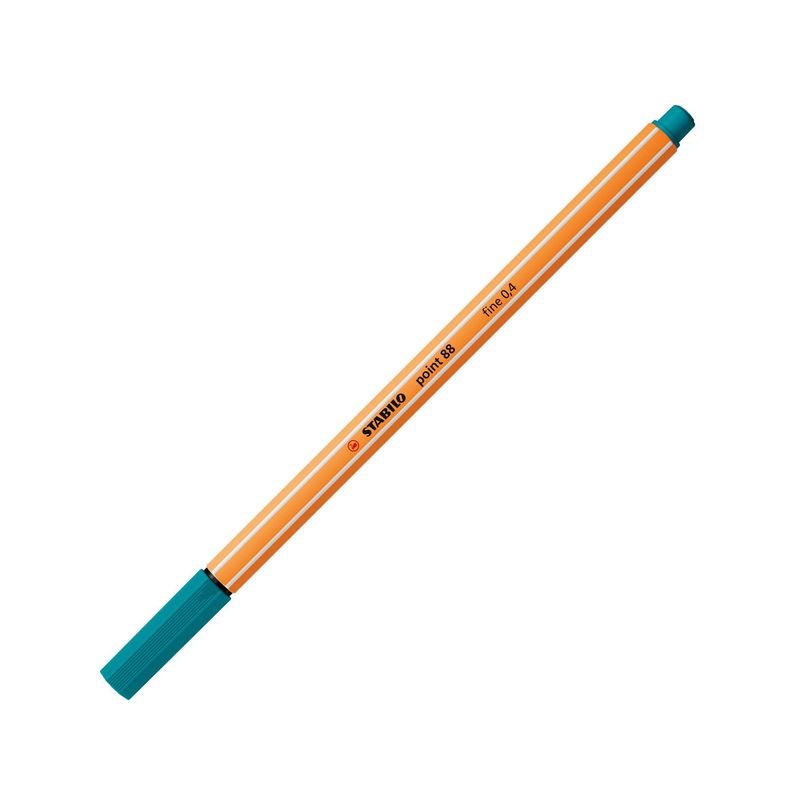 Penna-STABILO-point-88-031-azzurro-neon-punta-fine-fineline