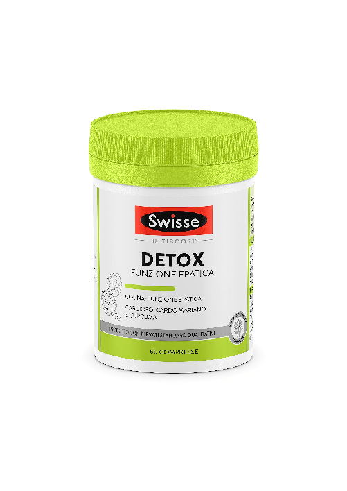 SWISSE DETOX FUNZIONE EPATICA 60 COMPRESSE