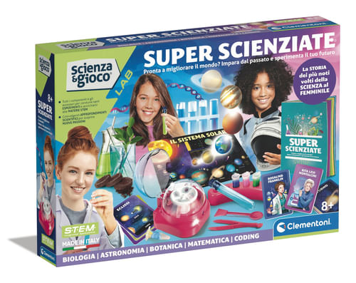 CLEMENTONI-Scienza---Gioco-super-scienziate