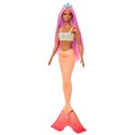 Mattel BARBIE SIRENA ASSORTIMENTO CODA ARANCIONE