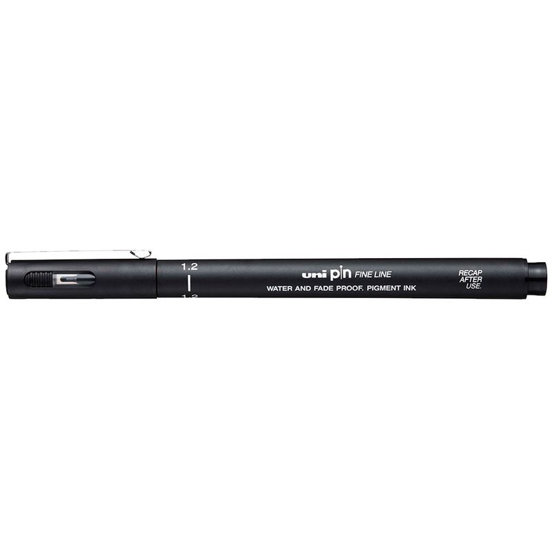 Marcatore-Fineliner-a-penna-UNI-PIN-punta-12-mm-inchiostro-pigmentato-colore-nero-tratto-preciso-e-nitido-per-disegni-tecnici