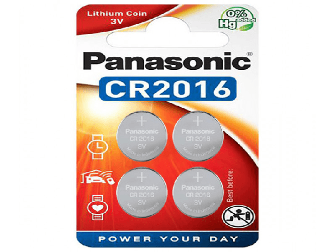 Panasonic-Batteria-al-litio-CR2016-3V-Blister--confezione-da-4--CR-2016EL-4B