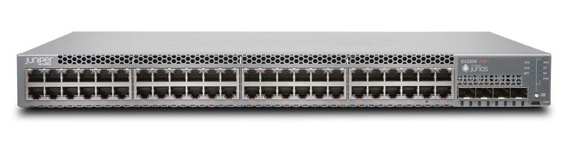 JUNIPER-NETWORKS-EX2300-48-port-10-100-1000BaseT-PoE----4-x-1-10G-SFP-SFP---EX2300-48P-