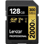 Lexar 2000x 128 GB SDHC Classe 10 (128GB Lexar Professional 2000x SDH UHS-II Card)