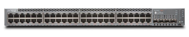 JUNIPER-NETWORKS-EX2300-48-port-10-100-1000BaseT-PoE----4-x-1-10G-SFP-SFP---EX2300-48P-