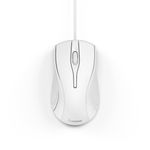 Hama-MC-200-mouse-Mano-destra-USB-tipo-A-Ottico-1200-DPI--Hama-MC-200-Wired-Optical-Mouse-1000-DPI-USB-3-Buttons-White-