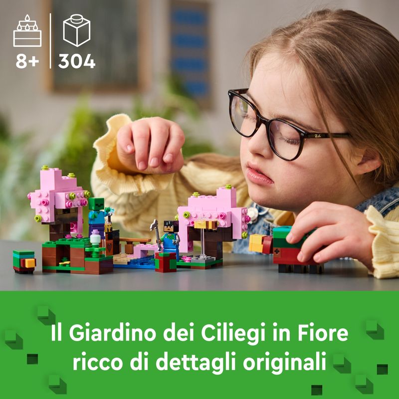 21260-LEGO-MINECRAFT-IL-GIARDINO-DEL-CILIEGIO-IN-FIORE