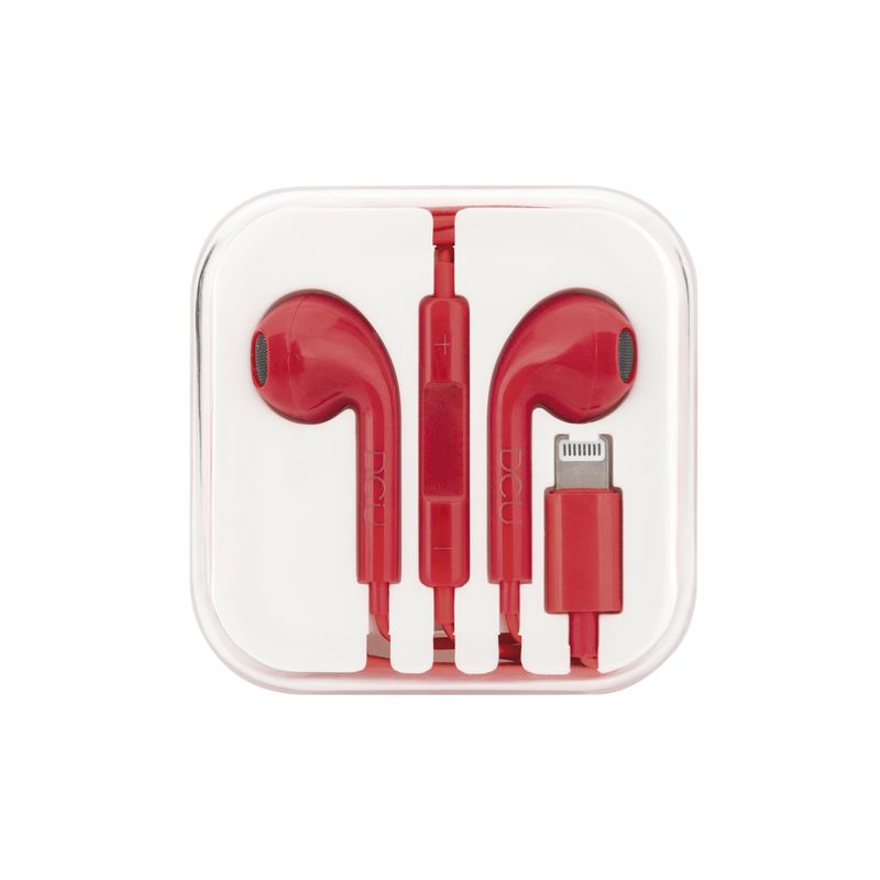 DCU-Advance-Tecnologic-34151017-cuffia-e-auricolare-Cuffie-Cablato-In-ear-Musica-e-Chiamate-Rosso