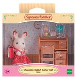 SYLVANIAN-FAMILIES--CONIGLIO-SORELLA-CIOCCOLATO-SET