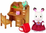 SYLVANIAN-FAMILIES--CONIGLIO-SORELLA-CIOCCOLATO-SET