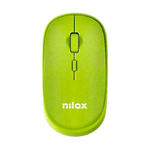 Nilox Mouse Wireless, Mouse Senza Fili con Selettore DPI, 10 Metri Copertura