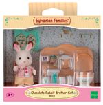 SYLVANIAN-FAMILIES--CONIGLIO-FRATELLO-CIOCCOLATO-SET