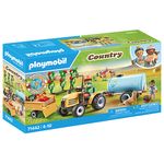 Playmobil 71442 TRATTORE CON RIMORCHIO E CISTERNA