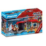 Playmobil City Action Take Along Fire Station