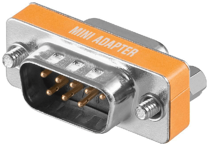 Mini-genere-DB9-M-F-Null-Modem