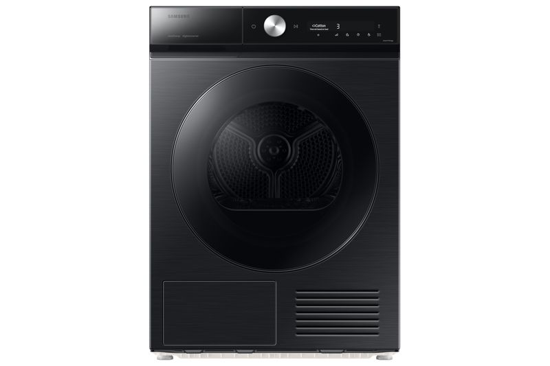 Samsung-BeSpoke-AI-DV90BB9545GBS3-Asciugatrice-a-pompa-di-calore-9kg-Calasse-A----Silent-Dry-Black-Flat-Design-Nero