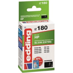 Edding cartuccia per stampante edding EDD-180 nera compatibile con HP 338 (C8765E)