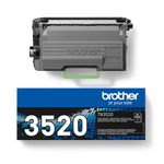 Brother-TN-3520-cartuccia-toner-1-pz-Originale-Nero